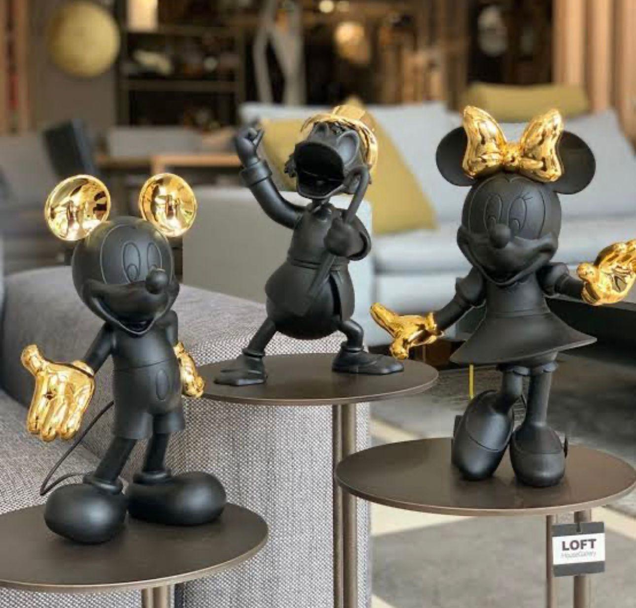 ELECTROPLATED MICKEY MOUSE BLACK